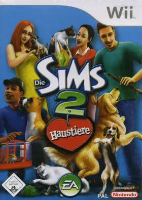 The Sims 2 - Pets box cover front